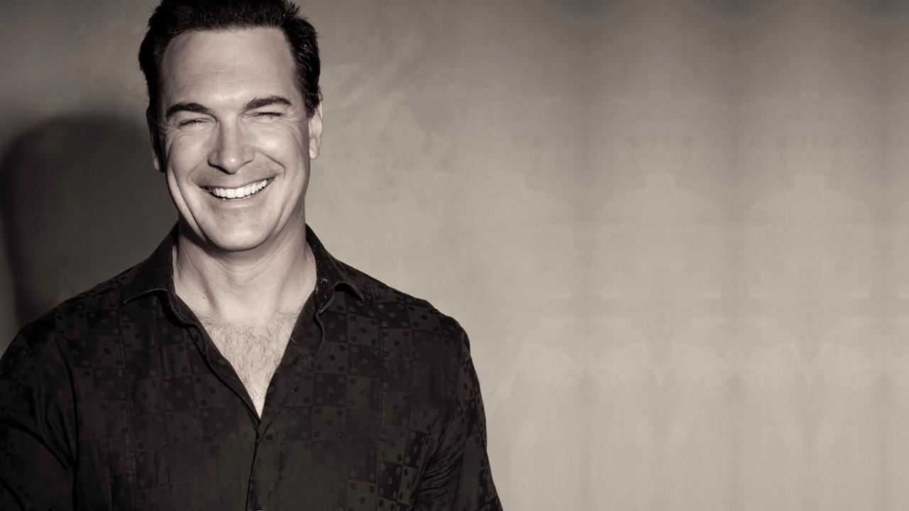 Patrick Burton smiling.